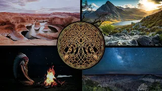 Shamanic music of the 4 elements 💧🔥🦅🌎 Connection with nature
