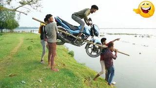 Funny video2020 Comedy Video 2020 stupid_boys_ try to not lough_ By || Bindas fun bd ||