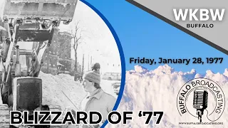 Blizzard Of '77: WKBW Radio Coverage, January 28, 1977, Buffalo, New York
