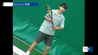 Rafael Nadal playing a junior event in 2000 😍