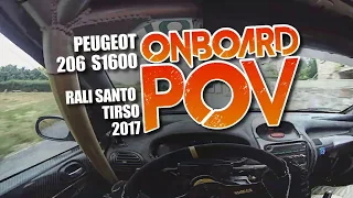 RCJR | Peugeot 206 S1600 | Rali Santo Tirso 2017
