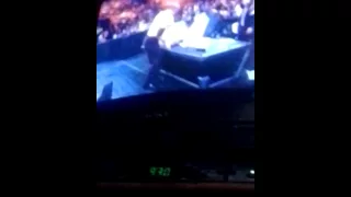 WWE Kane vs  roman raw may 11 2015