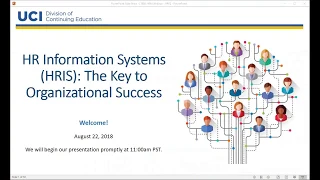 HR Information Systems (HRIS): The Key to Organizational Success 8-22-18