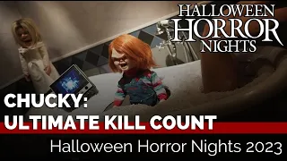 Chucky: Ultimate Kill Count house | Halloween Horror Nights 2023 at Universal Studios Hollywood