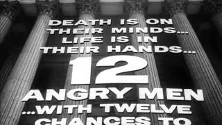 12 разгневанных мужчин / 12 Angry Men (1957) трейлер