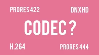 Codec คืออะไร ใช้อันไหนดี