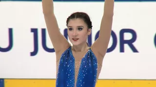 Kristina SHKULETA-GROMOVA EST - Ladies Free Skating MINSK 2017