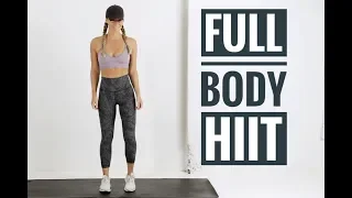 30 Minute FULL BODY HIIT Workout // No Equipment