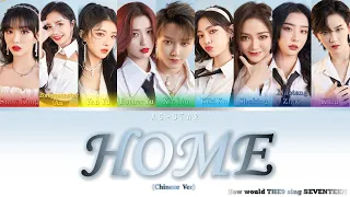 How would THE9 sing Home(Chinese Ver) By SEVENTEEN (Color Coded Lyrics)