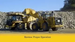 Cat® K Series Large Wheel Loader Operator Training — Production Dos and Don'ts