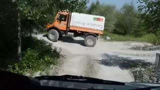 A ride with a Unimog