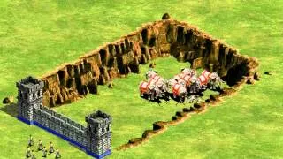 Age Of Empires II (The Age Of The Kings) -how to kill ten war elephants (cool video )