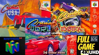 Cruis'n Games TRILOGY COLLECTION [N64] Longplay Walkthrough Playthrough FULL GAME [4K60ᶠᵖˢ UHD🔴]