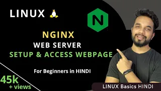 NGINX Web Server on Linux | Setup with Example in Hindi For Beginners