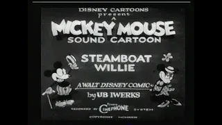 Steamboat Willie titles (Ink & Paint Club version)