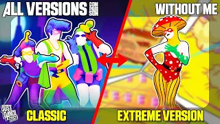 COMPARING WITHOUT ME | JUST DANCE COMPARISON [ALL VERSIONS]