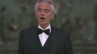 Music for hope : Andrea bocelli preforms amazing grace live for the world 🌎