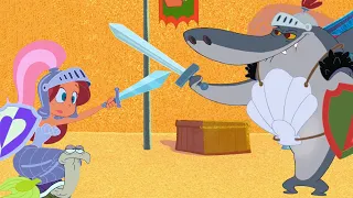 ZIG e SHARKO 🌴 O DUELO DOS CAVALEIROS ⚔️ Zig e Sharko Brasil | Desenho Animado em português