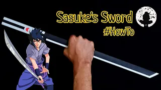 #Anime Sasuke's Kusanagi Sword Out Of Paper | Easy Paper Katana #Naruto #katana