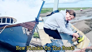 Ep 132 - Rotten Boat Planks! Will It Ever End?