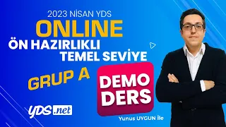 GRUP A   YDS+YÖKDİL İLKBAHAR 2023 - Demo Ders
