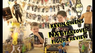 Kevin Owens NXT TakeOver Unboxing Figure Review Series 1