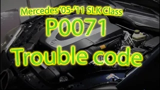 2005-2011 Mercedes SLK Class P0071 Fix