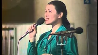 Валентина Толкунова в авторском вечере поэта Льва Ошанина 1982г.