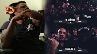 RUM NITTY VS ILLMAC Is CRAZY Both BLACK The F*CK OUT😳😲 KOTD #Blackout8 RAP BATTLE - REACTION