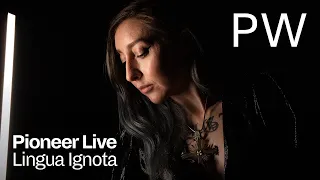 Lingua Ignota Performs "MAN IS LIKE A SPRING FLOWER" Live at Pioneer Works