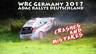 WRC Germany 2017 CRASHES & MISTAKES