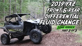 2019 YXZ1000R Front Differential Fluid Change | YXZ1000R Rear Differential Fluid Change | YXZ UTV