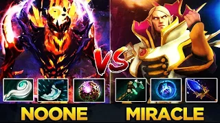 World Class Dota 2 - Miracle [Invoker] vs Noone [Shadow Fiend] - What a Game! - Dota 2