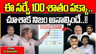 All India People Poll Latest Survey On AP Elections 2024 | YS Jagan Vs Chandrababu | CS Rao | WWT