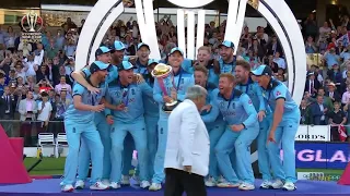 The Moment England Won the World Cup!  Plus Trophy Lift Celebrations!  ICC Cricket World Cup 2019 20