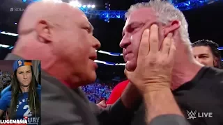 WWE Smackdown 11/14/17 Shane McMahon gets it