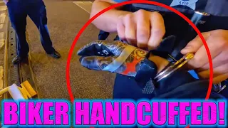 BIKERS DETAINED - COOL & ANGRY COPS VS BIKERS 2020