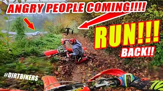 Angry Rednecks Chase Dirt Bikers For Trespassing! Stupid People 2019