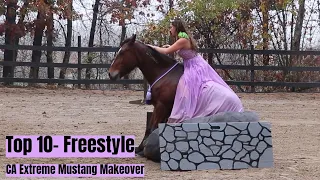Snooze Top 10 Freestyle | Los Angeles Extreme Mustang Makeover 2020
