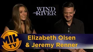 Elizabeth Olsen & Jeremy Renner Wind River Interview