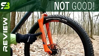 Main Problems With Cheap, Coil Suspension Forks.