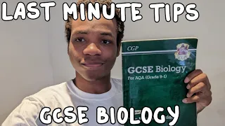LAST MINUTE TIPS FOR GCSE BIOLOGY | From a GRADE 9 Student