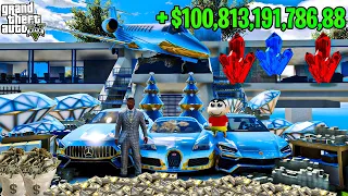 SHINCHAN TOUCH ANYTHING BECOME DIAMOND ll EVERYTHING IS FREE IN GTA5 ! DeadlyGamer