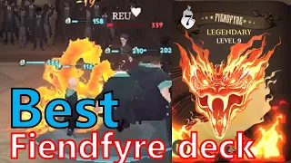 Best Fiendfyre Deck!! COPY NOW!! 56 seconds a GAME!! | Harry Potter Magic Awakened