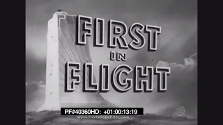 First in Flight Curtiss Wright - Lowell Thomas, Aviation, V-2, YB-49 40360 HD