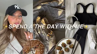 spend the day with me vlog (trying to be productive, farmers market, evening muckbang)
