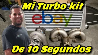 Mi Ebay Turbo Kit de 10 Segundos con un Motor B20 Stock