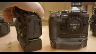 A look at the E-3, E-5 and E-M1X flagship Olympus cameras