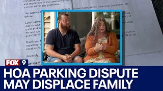 HOA parking dispute may force Minnesota family from home