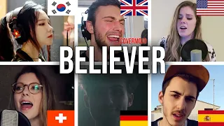 Who Sang It Best - Imagine Dragons - Believer (South Korea,Switzerland,Germany,Spain,US,UK) Cover